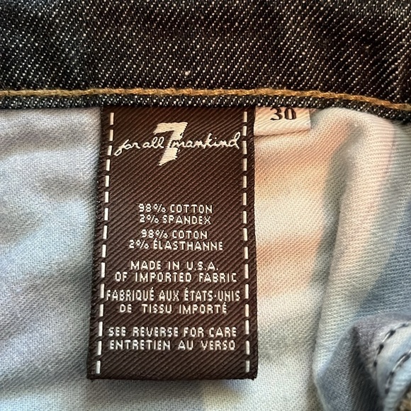 7 For All Mankind Nate Slim Bootcut Size 30 - Picture 10 of 16